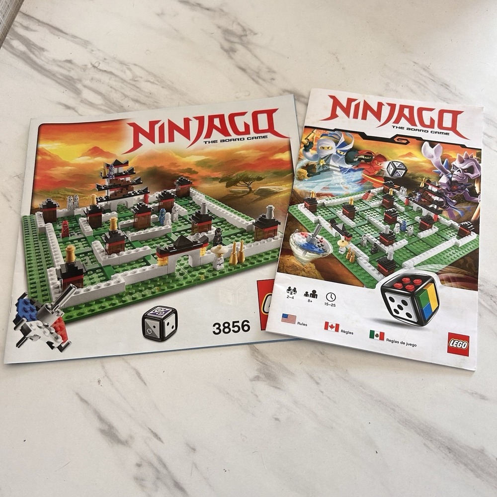 LEGO NINJAGO The Board‎ Game Manuals Instructions 3856